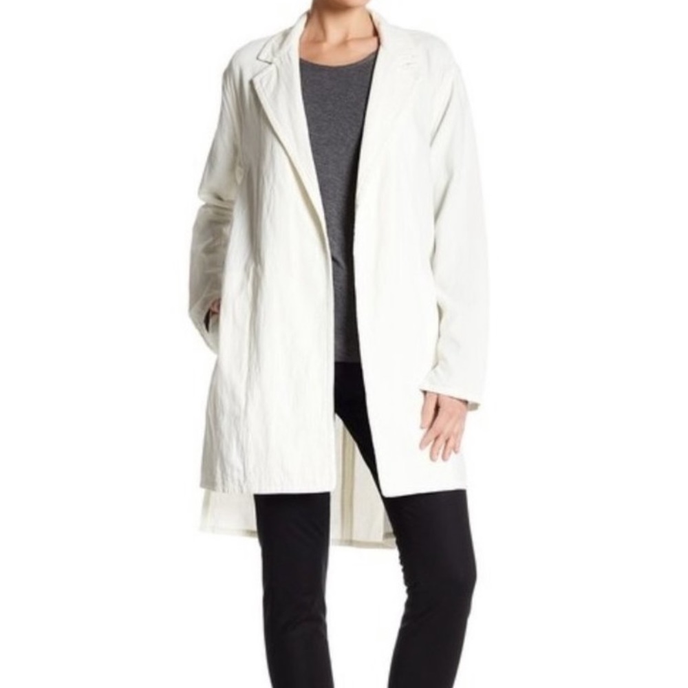 James Perse Long Open Front Jacket